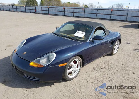 1999 Porsche Boxster из США, поврежденный, VIN WP0CA2981XU628490